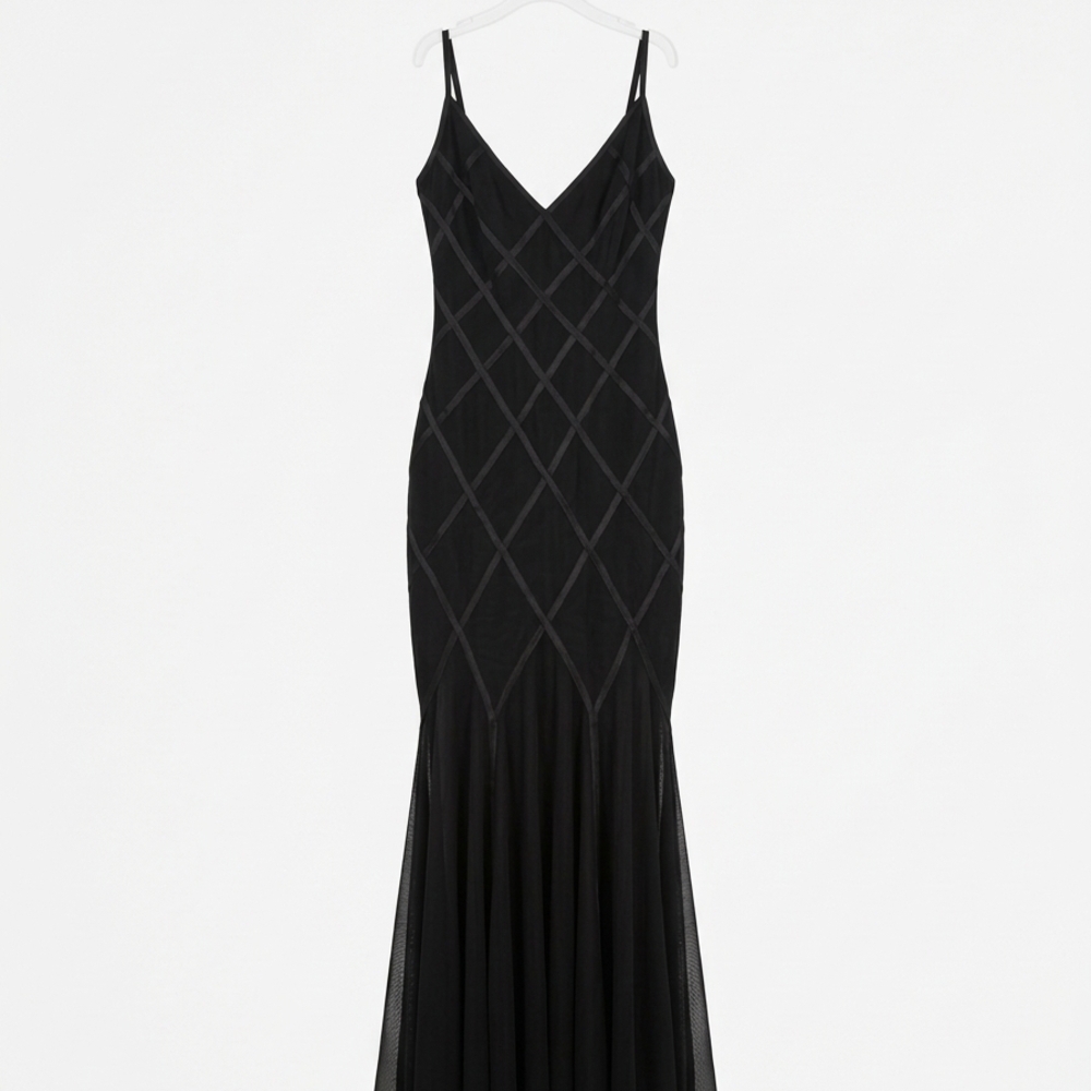 Tadashi Shoji Black Maxi Dress